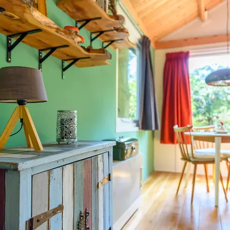 Chalé Cozy Tiny House Between Veluwe En Veluwemeer - With Free Use Of Bikes Ermelo