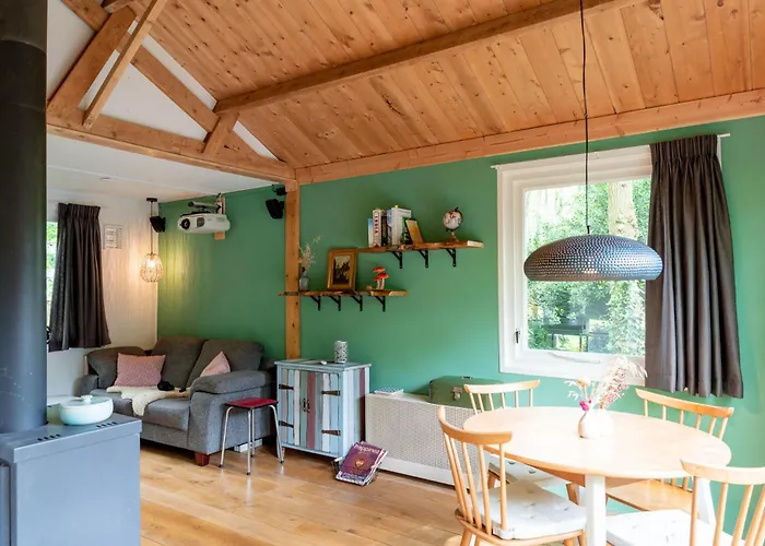Chalet Cozy Tiny House Between Veluwe En Veluwemeer - With Free Use Of Bikes