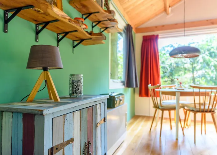 Chalet Cozy Tiny House Between Veluwe En Veluwemeer - With Free Use Of Bikes Ermelo